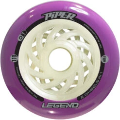 Piper - Legend - Indoor Inline Speed Wheels - 110mm / 100mm -Roller Skating Store PiperLegend FIRM 110mm Purple
