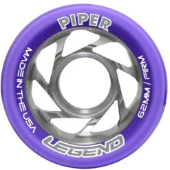 Bones Piper Legend Quad Wheels - 8 Pack -Roller Skating Store PiperLegend Firm Purple 2