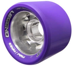 Bones Piper Legend Quad Wheels - 8 Pack -Roller Skating Store PiperLegend Firm Purple QTR 1