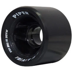 Piper - Freaky Fast - Quad Race Wheel - (8 Pack) -Roller Skating Store Piper FREAKY FAST BLACK QTR 62MM