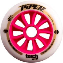 Piper - Torch - Outdoor Inline Speed Wheels - 110mm (Track / Road) - XRP -Roller Skating Store Piper Torch DST Firm 110 Pink