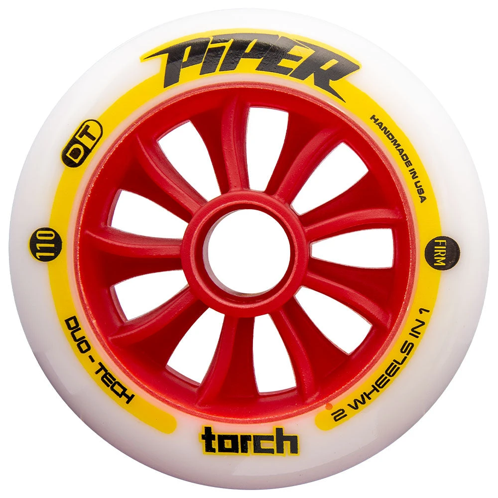 Piper - Torch - Outdoor Inline Speed Wheels - 110mm (Track / Road) 2 Piper - Torch - Outdoor Inline Speed Wheels - 110mm (Track / Road) - Image 2