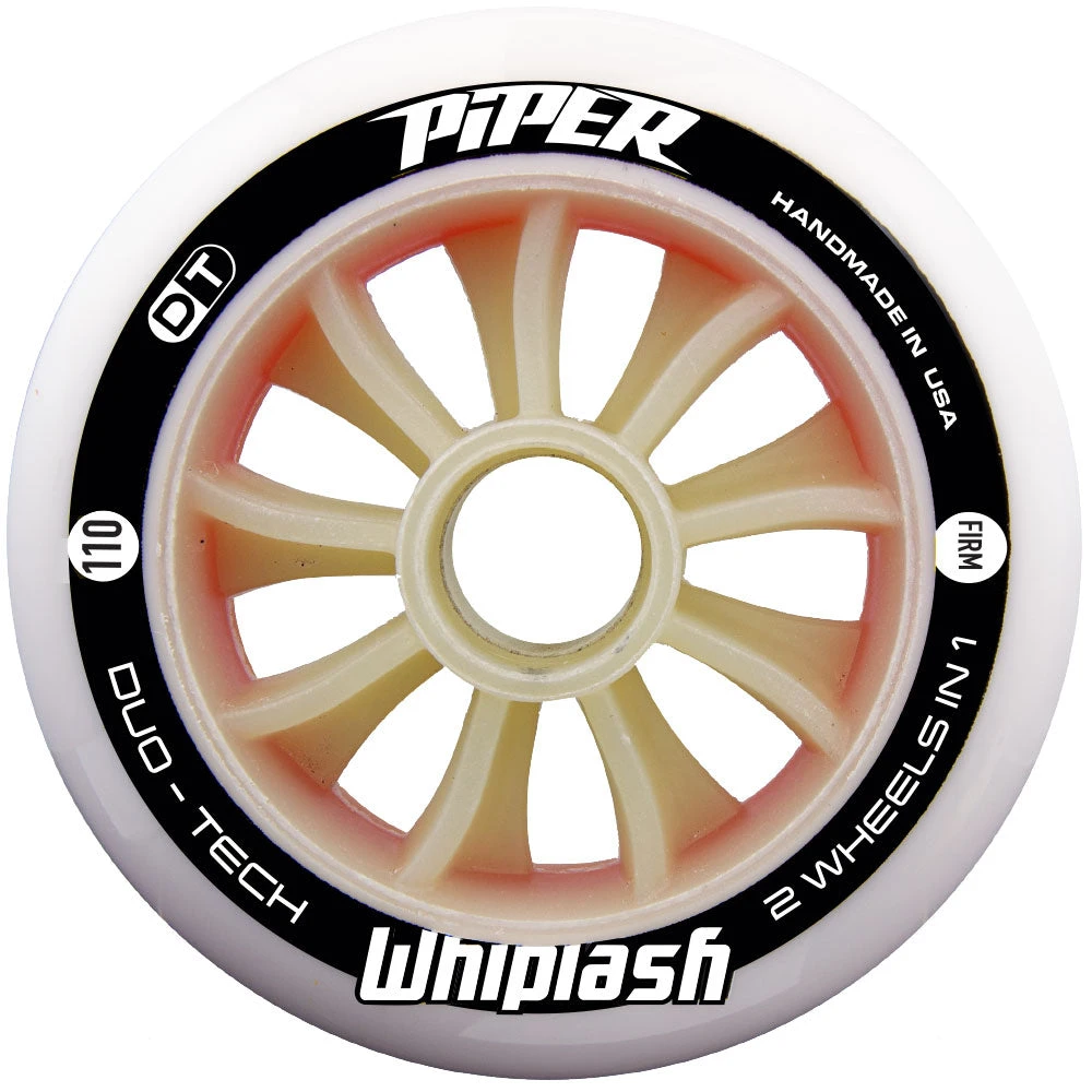 Piper - Whiplash Divergent - Indoor Inline Speed Wheels - 110mm / 100mm 1 Piper - Whiplash Divergent - Indoor Inline Speed Wheels - 110mm / 100mm