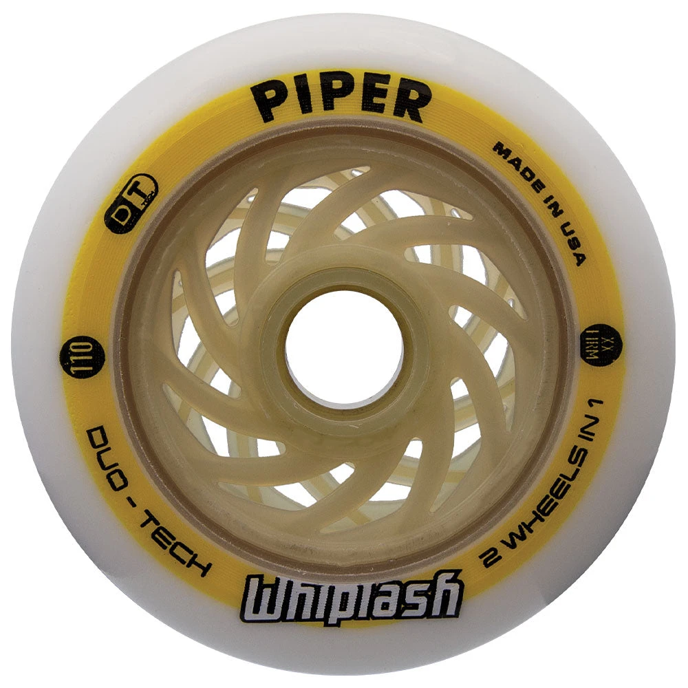 Piper - Whiplash - Indoor Inline Speed Wheels - 110mm 1 Piper - Whiplash - Indoor Inline Speed Wheels - 110mm