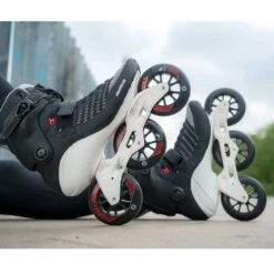 Powerslide SWELL 110 Metallic Black -Roller Skating Store Powerslide swell metallic black 110 5