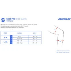 Powerslide Race Pro Knee Sleeve -Roller Skating Store PowerslideRaceProkneesleeve 4