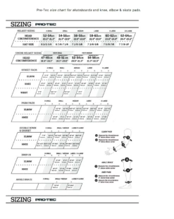 Protec - Classic Skate - Volcom Cosmic Matter -Roller Skating Store ProtecSizeChart f3736166 fc58 409b bfca d1121b4ca175