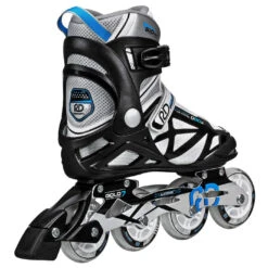 RDS - Aerio Q80X - Black/White/Blue - Inline Skates -Roller Skating Store RDSAerioQ80X Black White Blue 4