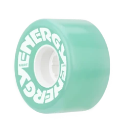 Radar Energy - Quad Skate Wheels -Roller Skating Store Radar Energy 57 Aqua Angle