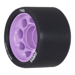 Radar Halo - Quad Wheel - (4 Pack) -Roller Skating Store Radar Halo 84A Purple Angle