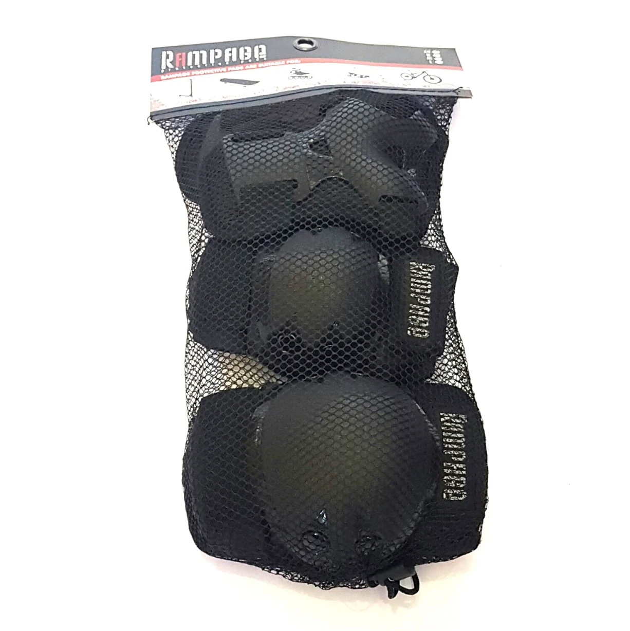 Rampage - Protective Tri-Pack - Black 2 Rampage - Protective Tri-Pack - Black - Image 2