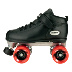 Riedell Dart - Derby / Speed Quad Skates -Roller Skating Store Riedell dart black 2