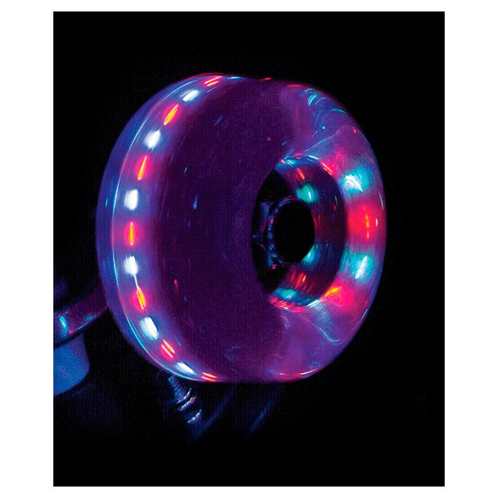 Rio Roller - Light-Up Wheels (4-pack) - Pink Glitter 3 Rio Roller - Light-Up Wheels (4-pack) - Pink Glitter - Image 3