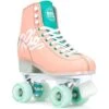 Rio Roller - Script Skates - Peach / Green