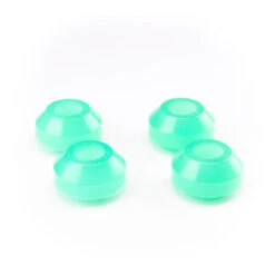 Roll-Line - Urethane Elastomer Suspensions (Cushions) -Roller Skating Store Roll Line Cushion Lower Cone Clear Green