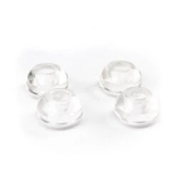 Roll-Line - Urethane Elastomer Suspensions (Cushions) -Roller Skating Store Roll Line Cushion Lower Cone Hard Clear