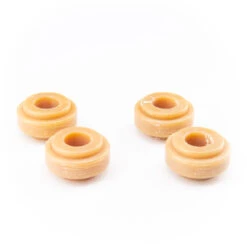 Roll-Line - Rubber Elastomer Suspensions (Cushions) -Roller Skating Store Roll Line Cushion Rubber Lower Step Med Brown