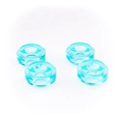 Roll-Line - Urethane Elastomer Suspensions (Cushions) -Roller Skating Store Roll Line Cushion Elastomer Lower Step ClrBlu Med