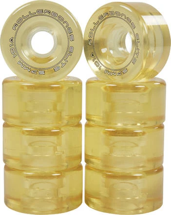 Rollerbones - Art Elite Competition Wheel - 101a - Whiskey Clear_8pk 1 Rollerbones - Art Elite Competition Wheel - 101a - Whiskey Clear_8pk