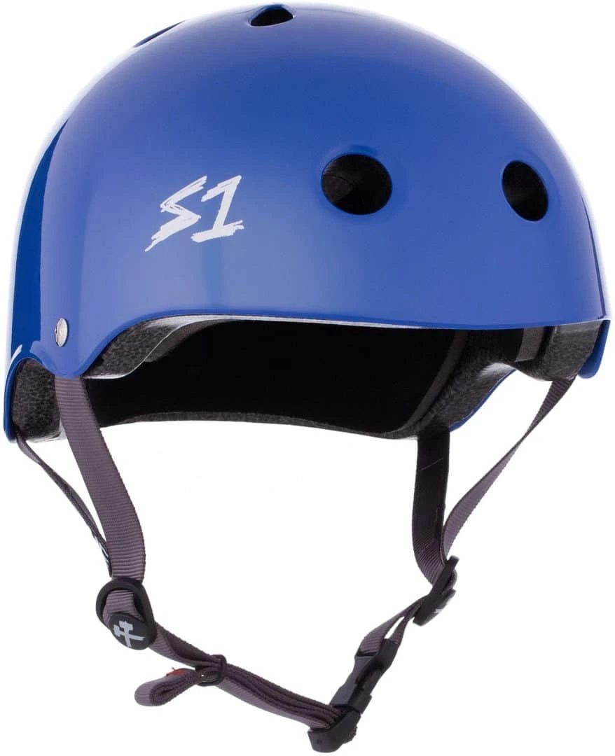 S-One Lifer Helmet - LA Blue Gloss 1 S-One Lifer Helmet - LA Blue Gloss