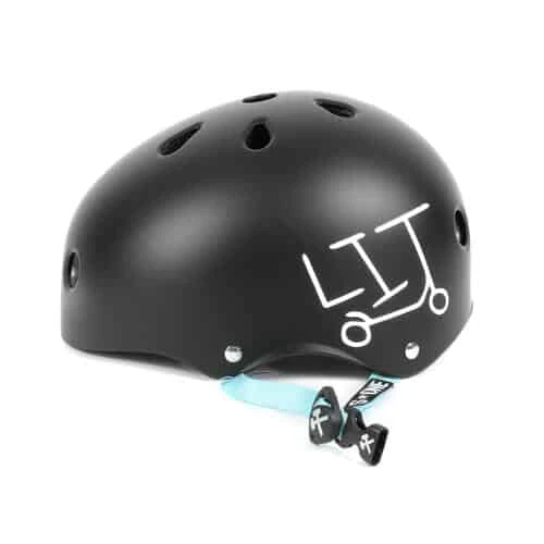 S-One Lifer Helmet - Lit Undialed Black Matte/Light Blue Straps (AUS/NZ Certified) 2 S-One Lifer Helmet - Lit Undialed Black Matte/Light Blue Straps (AUS/NZ Certified) - Image 2