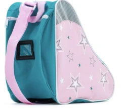 SFR - Star Skate Bag - Pink/Green -Roller Skating Store SFR StarBag 2
