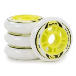 SFR - Speed Rollers - Inline Skate Wheels 72mm, 76mm & 80mm (82A) - 4 Pack