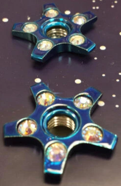 Shiny Nuts -Roller Skating Store Shiney Nuts Blue Star