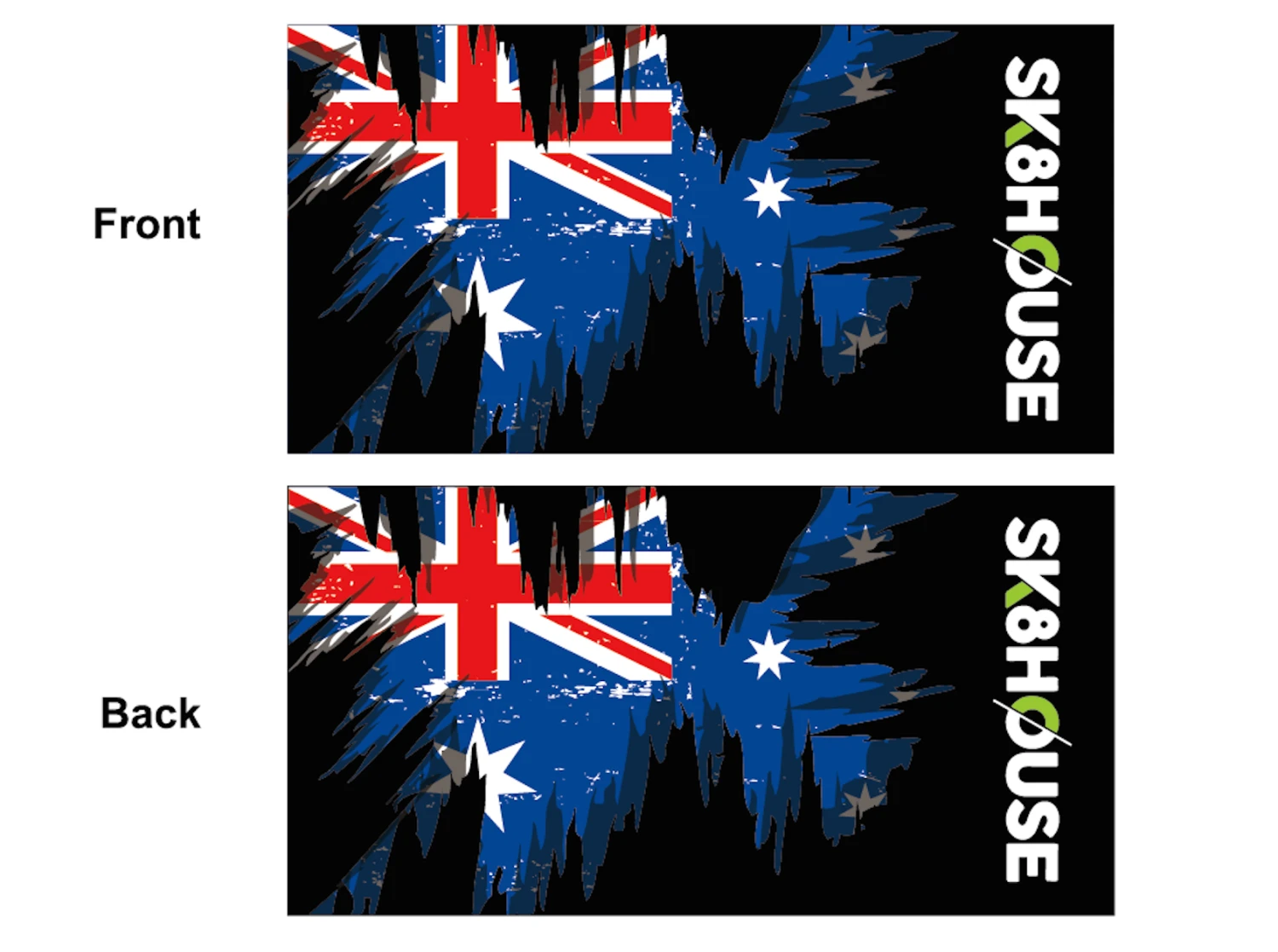 Sk8House - Aus Flag Neck Gaiter 1 Sk8House - Aus Flag Neck Gaiter