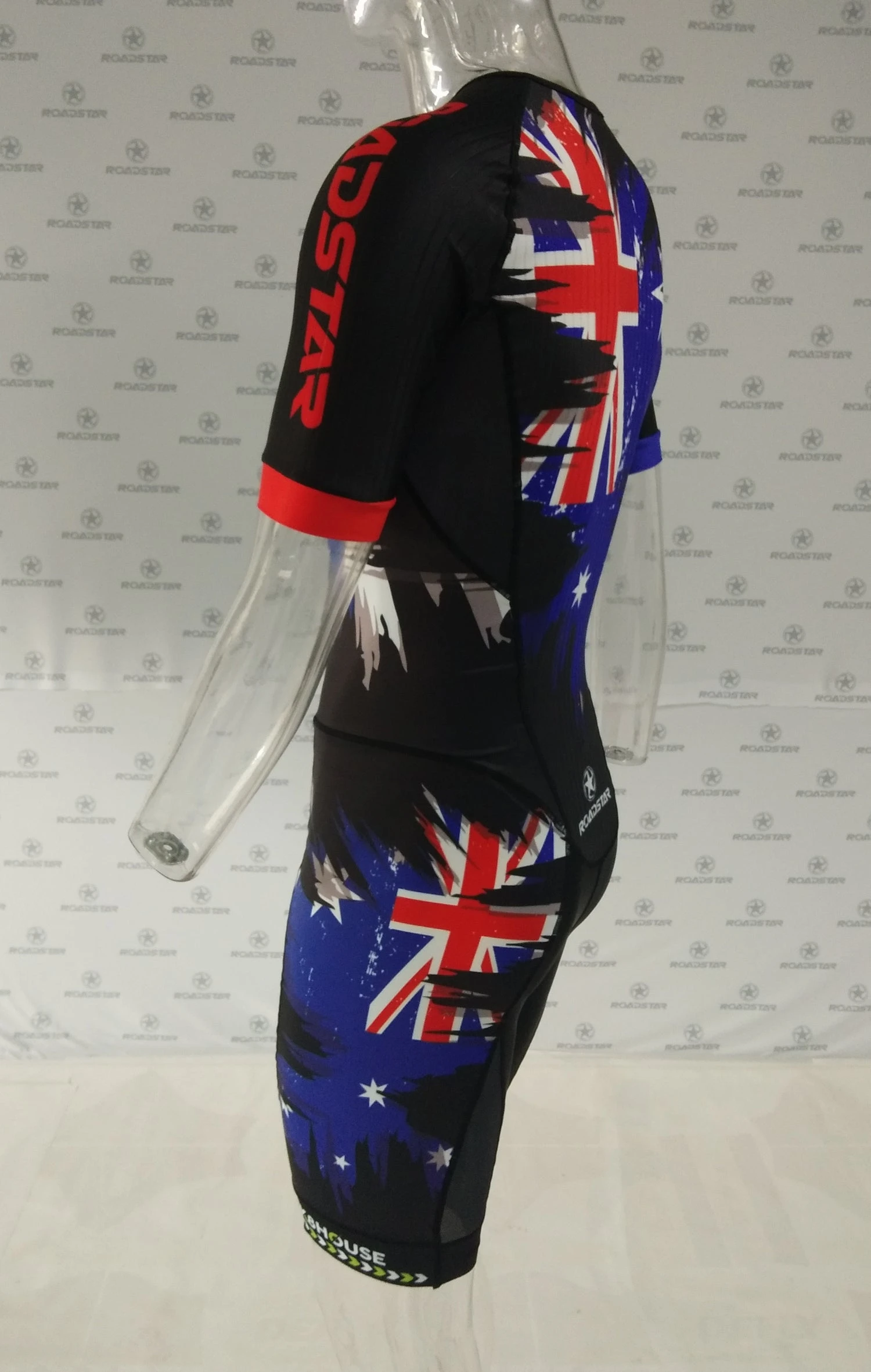 Sk8House - AUS Flag Design - Pro Aero Skin Suit 3 Sk8House - AUS Flag Design - Pro Aero Skin Suit - Image 3