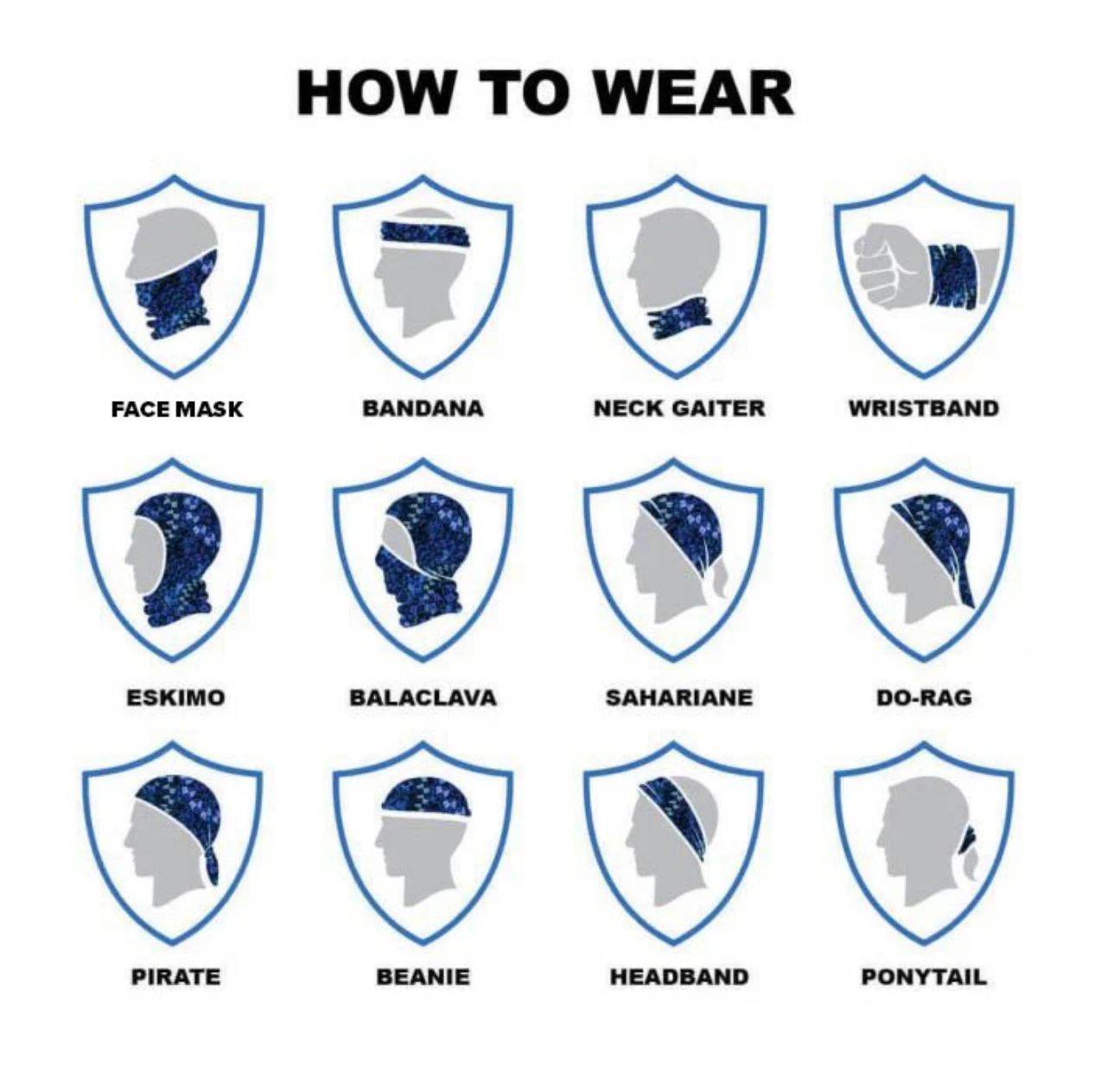 Sk8House - Aus Flag Neck Gaiter 2 Sk8House - Aus Flag Neck Gaiter - Image 2