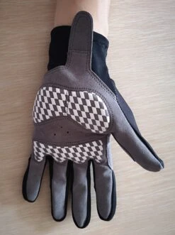 Sk8House - Race Gloves - (Long Fingers) -Roller Skating Store Sk8House Longfingergloves Back