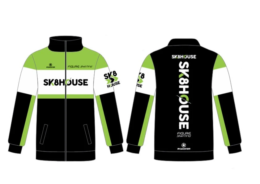 Sk8House Artistic - Warm Up Jacket 1 Sk8House Artistic - Warm Up Jacket