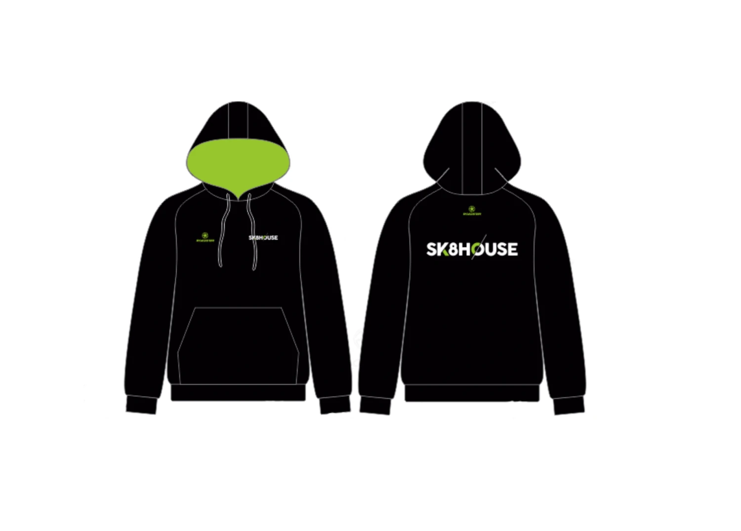 Sk8House - Pull-over Hoodie 1 Sk8House - Pull-over Hoodie