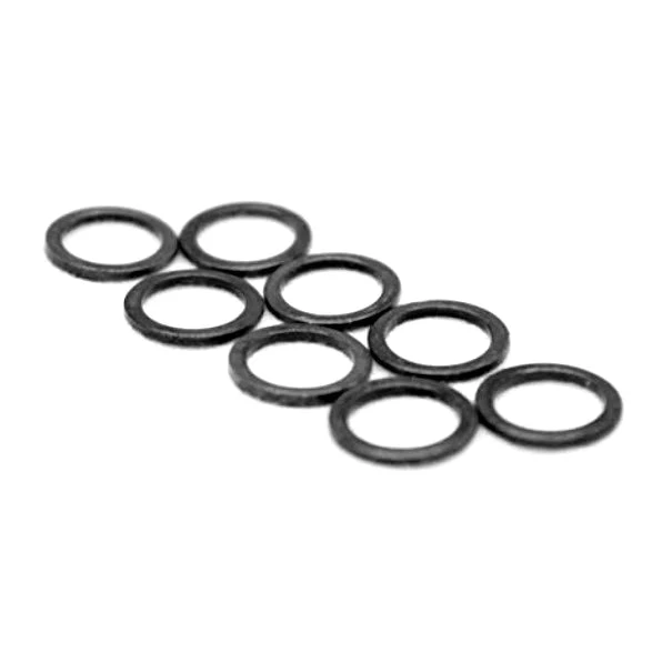 Sk8House 8mm Axle Speed Washers (Black / Silver) 2 Sk8House 8mm Axle Speed Washers (Black / Silver) - Image 2