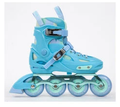 Infinity Adjustable Slalom Inline Skate - Blue Or Pink -Roller Skating Store SkatingStart Infinity Blue 3