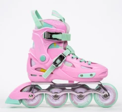Infinity Adjustable Slalom Inline Skate - Blue Or Pink -Roller Skating Store SkatingStart Infinity Pink