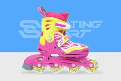 SS - SMART Inline Skate -Roller Skating Store SkatingStart SmartInlineSkate Pink Yellow