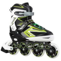Softec Focus Neon - Adjustable Inline Skate -Roller Skating Store SoftecFocus Green