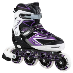 Softec Focus Neon - Adjustable Inline Skate -Roller Skating Store SoftecFocus Purple