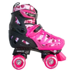 Starfire 300 - Adjustable Girl's And Boy's Skates -Roller Skating Store Starfire300 Glitz Pink 2