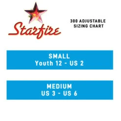 Starfire 300 - Adjustable Girl's And Boy's Skates -Roller Skating Store Starfire300 SizeChart