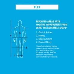 Superfeet - FLEX Athletic Comfort Insole -Roller Skating Store Superfeet FLEX Insole 5