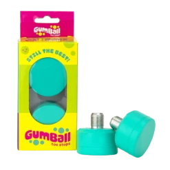 Gumball - Toe Stops -Roller Skating Store gumball toe stop mintshort