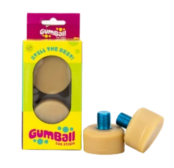 Gumball - Toe Stops -Roller Skating Store gumball toe stop natural short