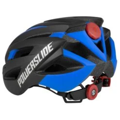 Powerslide Race Attack Helmet -Roller Skating Store powerslide race attack black blue Rear